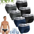Mens Bamboo Rayon Briefs 7 Pack - Breathable Support and Comfort