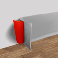 Vinyl Wall Base 4 in x 100 ft Peel and Stick Trim - Flexible Wall Base