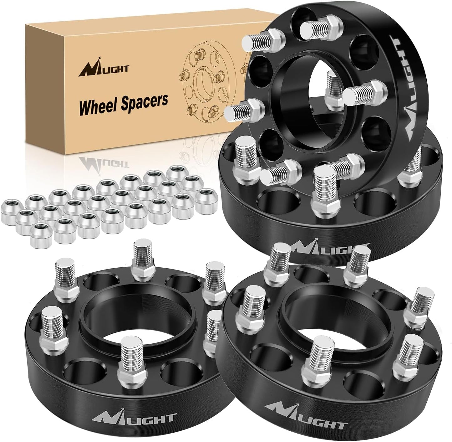 Nilight 6x135 Wheel Spacers for Ford F150 2WD 4WD 2004-2014