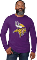 FOCO NFL Team Primary Logo Long Sleeve T-Shirt - Comfortable Game Day