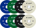2-Inch Olympic Bumper Plate Set 100-370 lbs - Multi-Weight