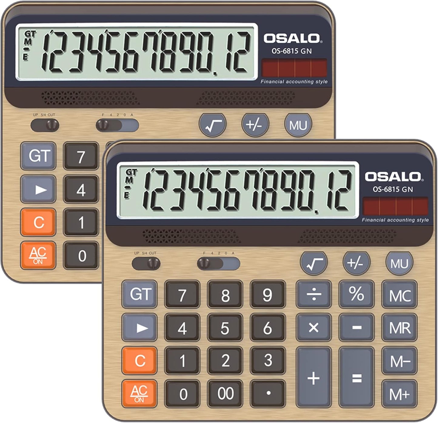 Extra Large 5-Inch LCD Display Desktop Calculator for All Uses