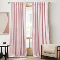 Velvet Closet Curtains 84 in Room Darkening Panels - Plush Privacy