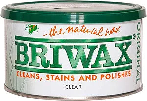 Briwax Clear Furniture Wax Polish for Professional Finish