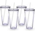 Zukro Clear Acrylic Tumbler with Straw and Lid 32 oz Review