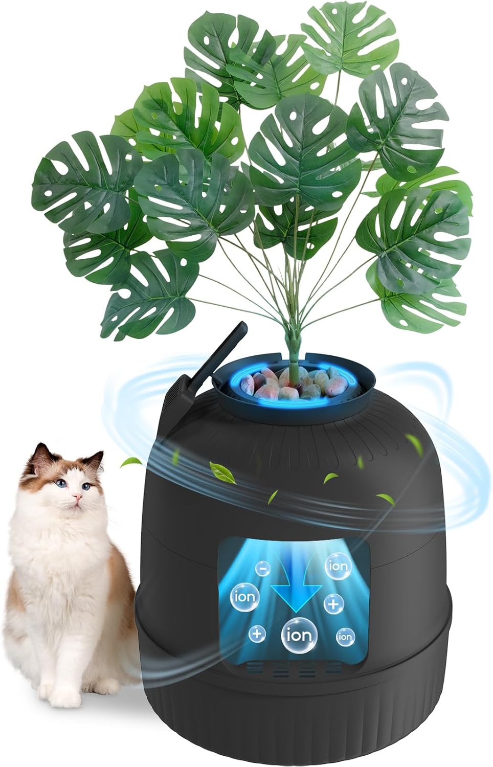 Lifewit Plant Litter Box with Odor Control & Infrared Sensor
