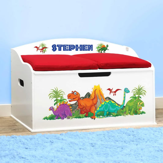 DIBSIES Personalized Creative Wonders Toy Box for Dinosaurs