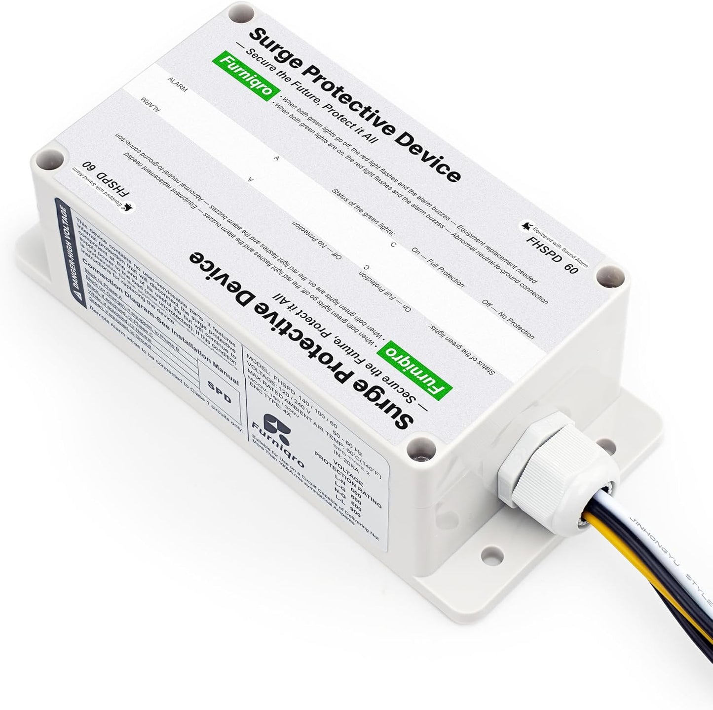 FHSPD60 Whole House Surge Protector for Reliable Home Safety