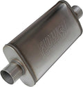 Flow FX Muffler 3.00 Center In/Out - Moderate Tone, Durable Stainless