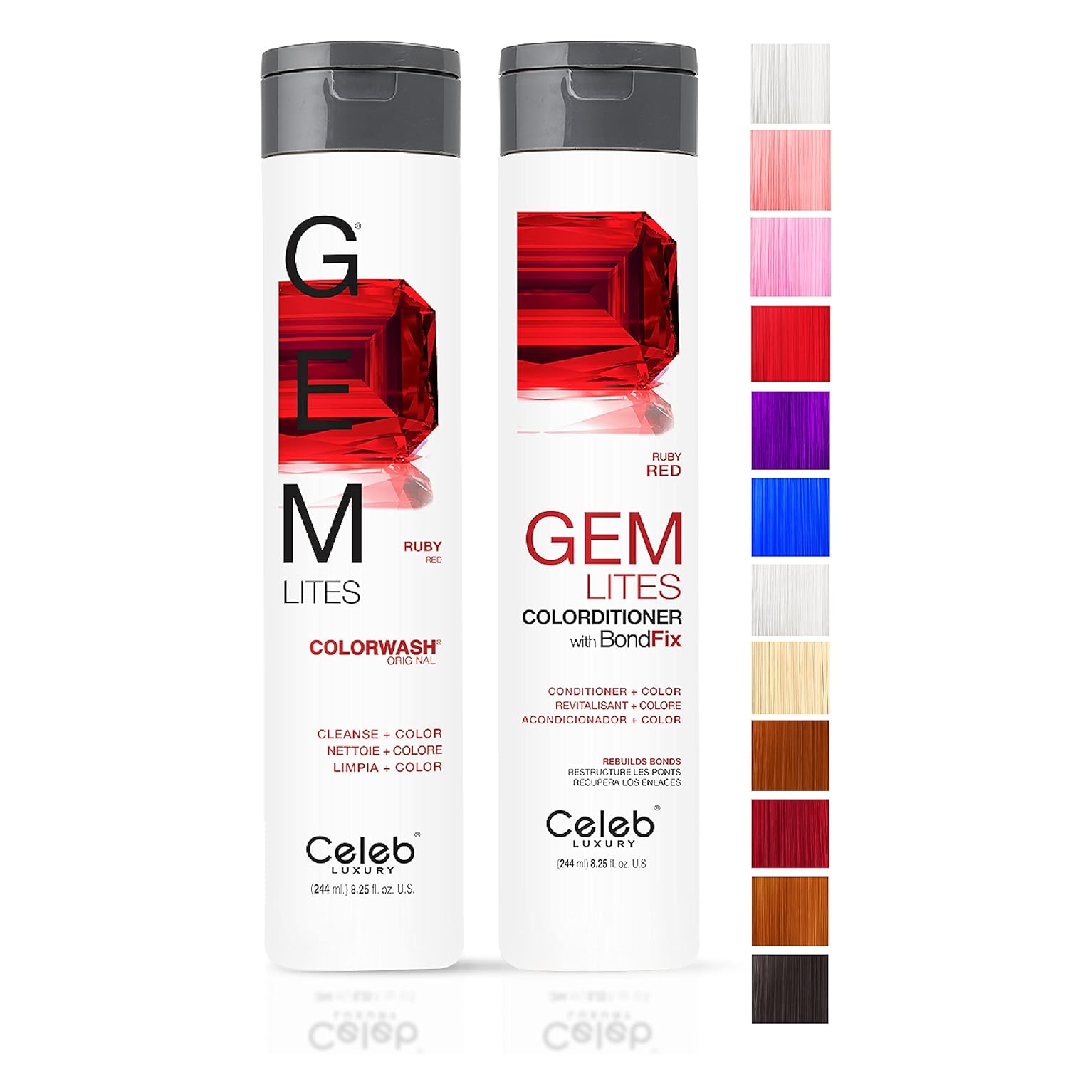 Celeb Luxury Intense Color Depositing Shampoo for Vibrant Hair