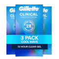 Gillette Clinical Antiperspirant and Deodorant Clear Gel - 72hr