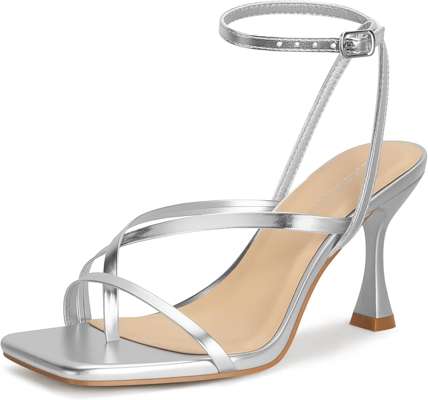 Women's Strappy High Heels Sandals for Wedding and Parties