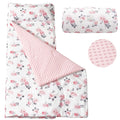PHF Toddler Nap Mat with Removable Pillow and Minky Blanket - Cozy