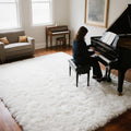 Soft Large Fluffy Fuzzy Shag Plush Area Rugs for Bedroom