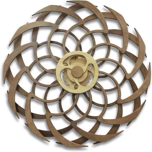 Handcrafted Kinetic Wall Art 'Dejavu' - Stunning Motion Design