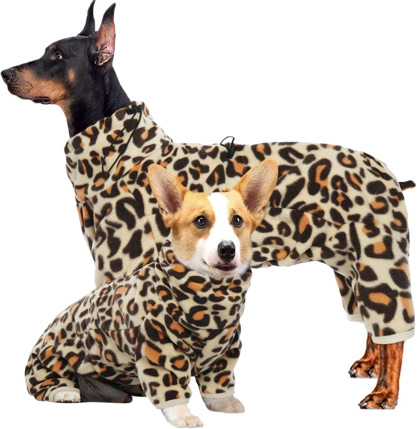 ROZKITCH Dog Winter Coat Soft Fleece Pullover Pajamas for Dogs