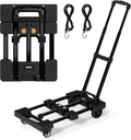 Folding Hand Truck 500 LB Portable Heavy Duty Dolly Cart