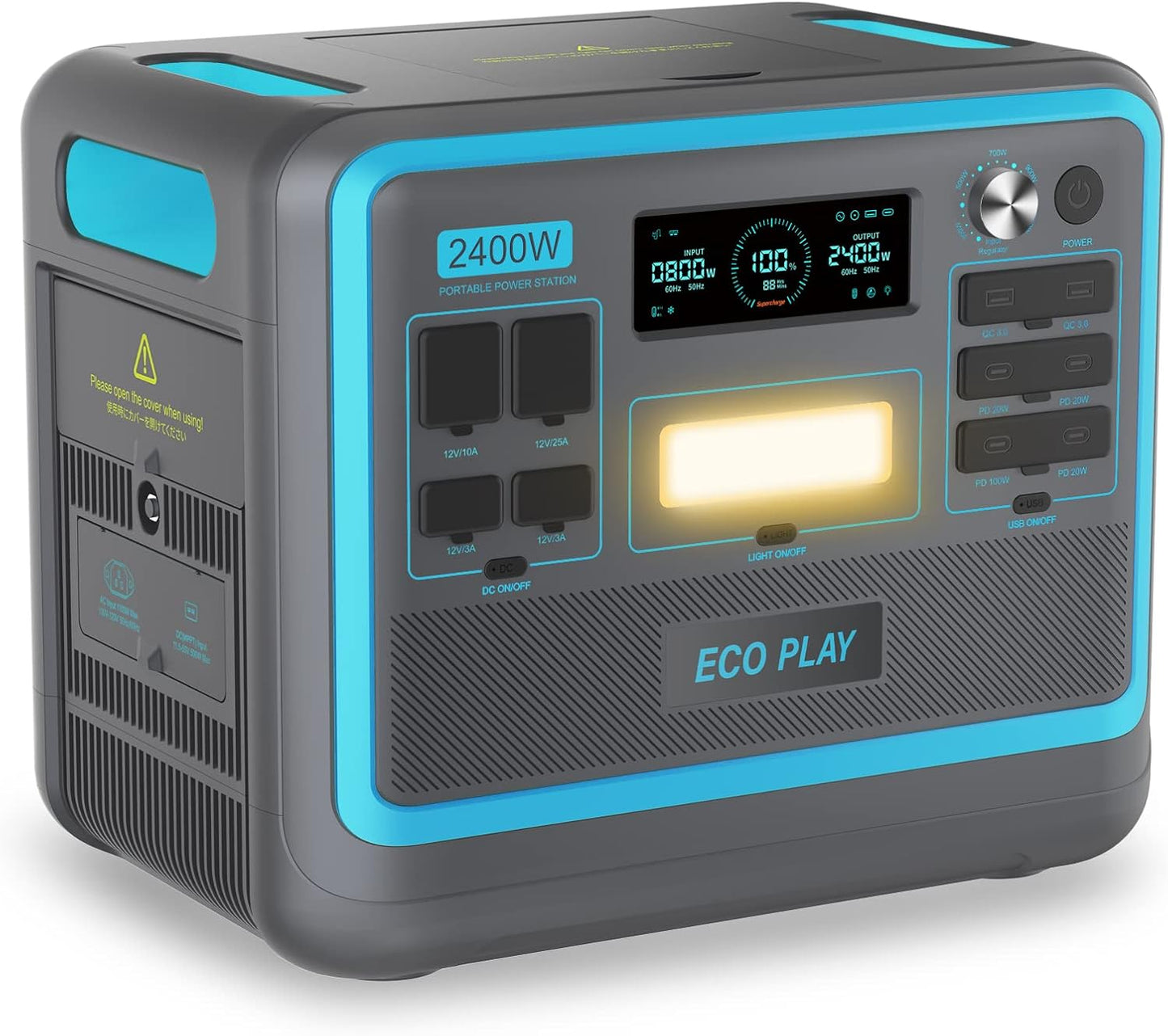 Ultimate Power on the Go - Eco Play Portable Solar Generator