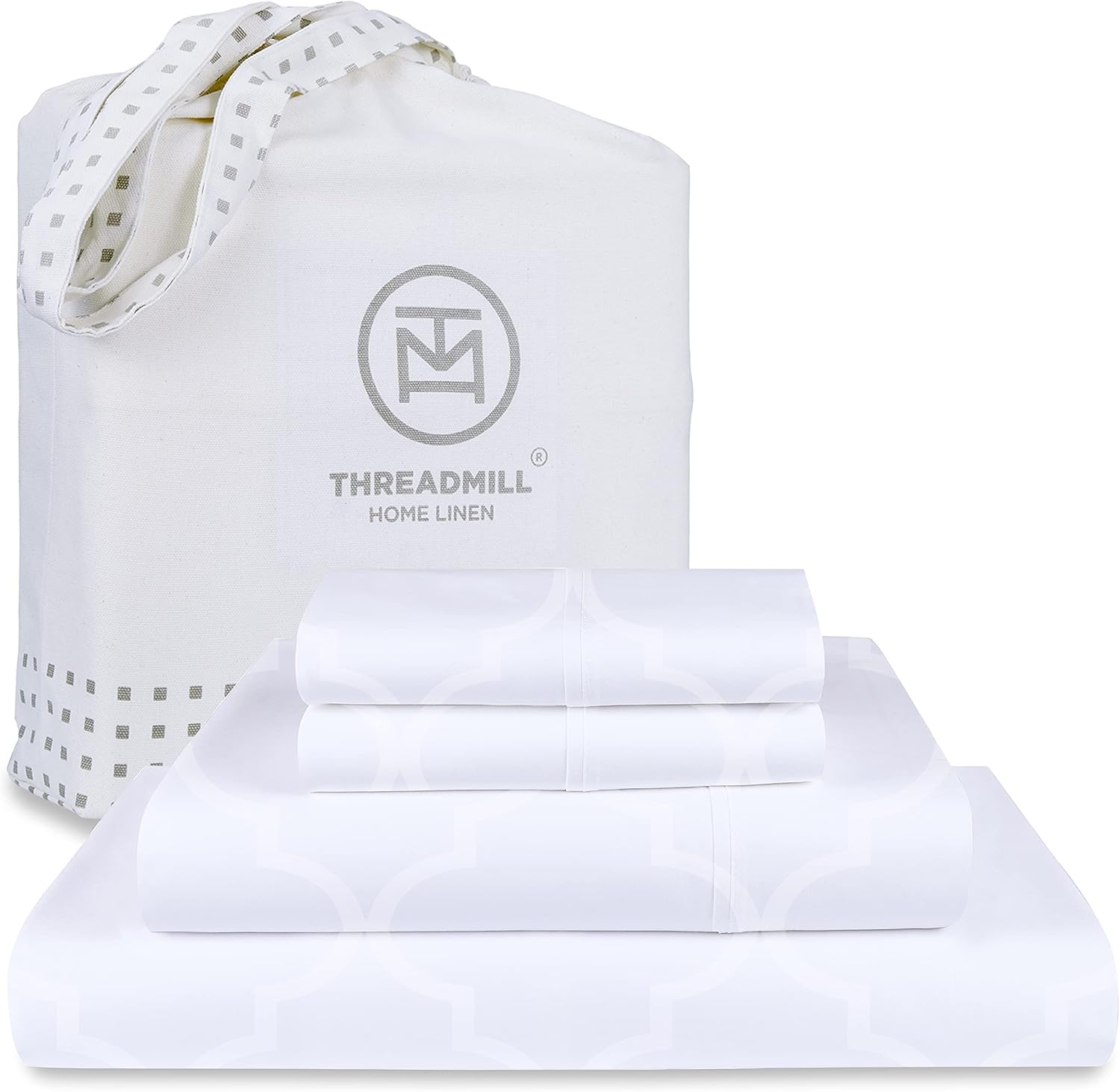 Threadmill Cotton Full Size Sheet Set for Cozy Sleep Nights