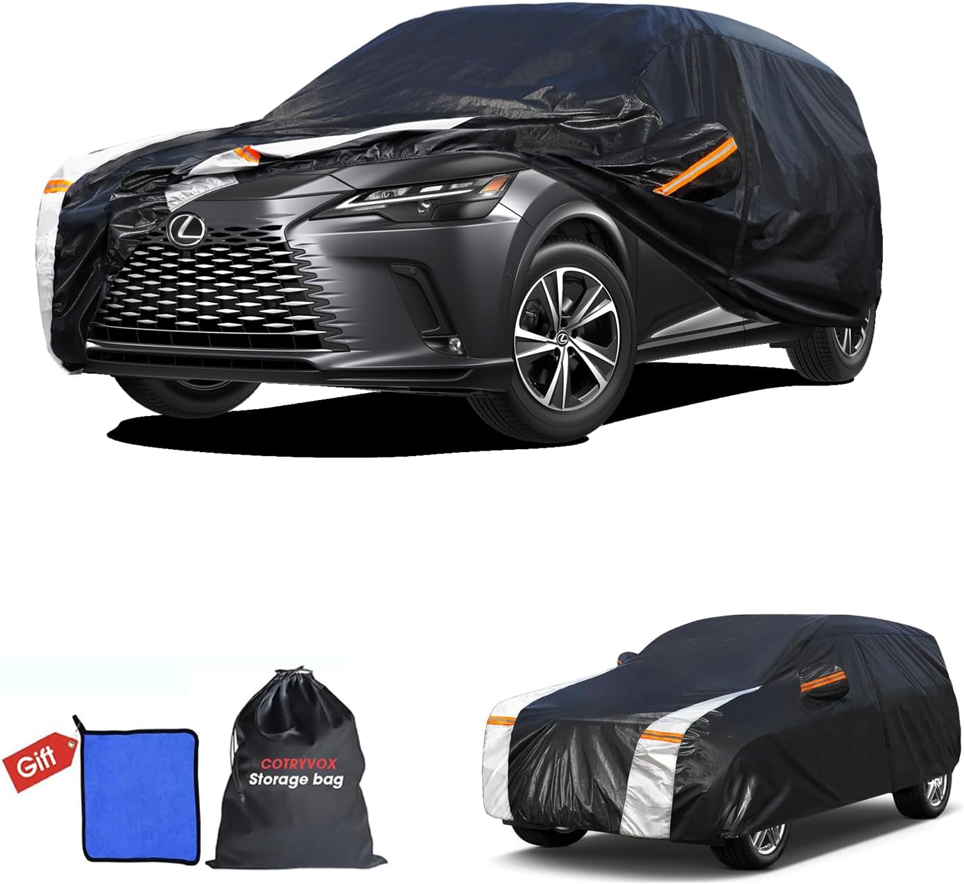 RX350 Car Cover 100% Waterproof All Weather Protection Gift