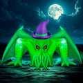 7FT Halloween Inflatable Cthulhu with Built-in LED Lights - Spooky