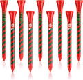 60 Unbreakable Wood Golf Tees - Reduce Side Spin!