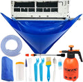 Mini Split Cleaning Kit Bag with 2L Sprayer - Mess-Free AC Cleaning