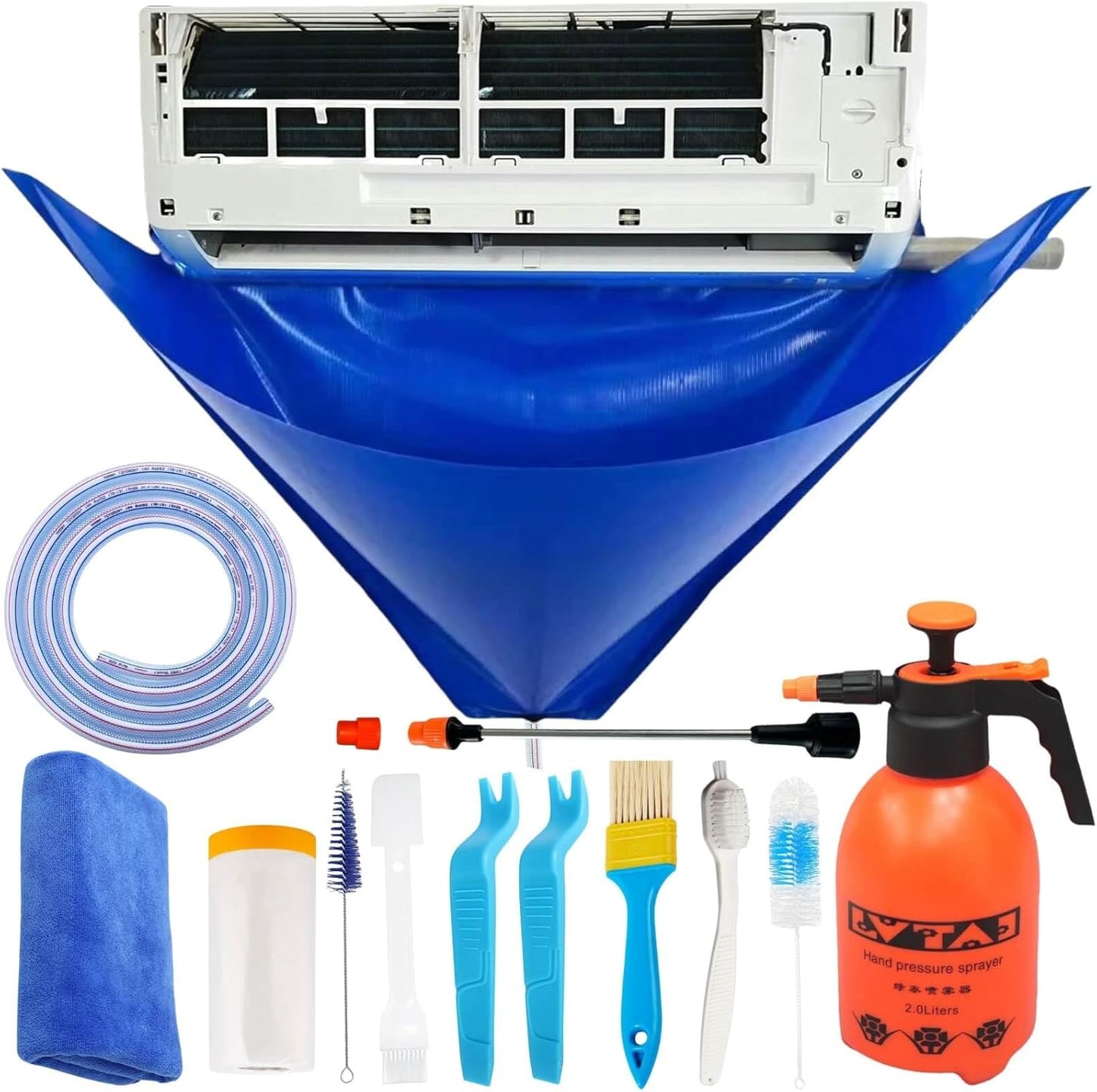 Oiktylr Mini Split Cleaning Kit with High Pressure Sprayer