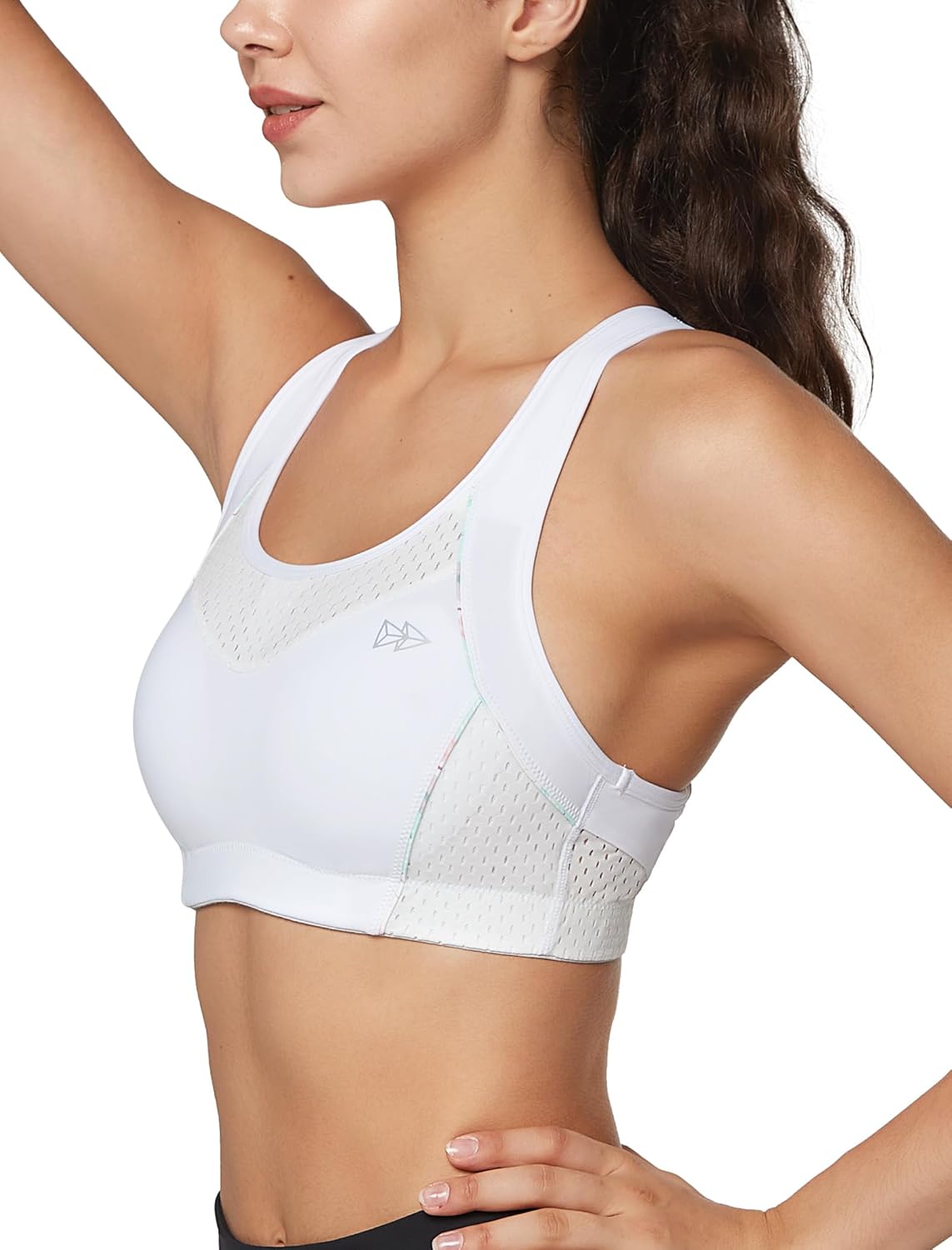 High Impact Support Racerback Sports Bra for Women by Yvette
