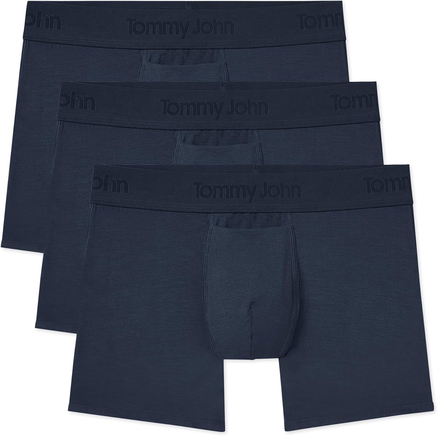 Tommy John Men's Trunk 4 Underwear with Supportive Pouch
