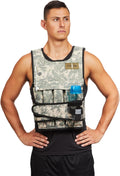 40LBS Adjustable Weighted Vest for Men and Women - Compact Fit
