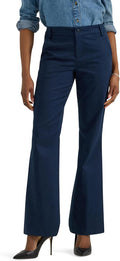 Lee Women's Wrinkle Free Mid Rise Bootcut Pant - Easy Care