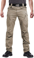 Men's Outdoor Cargo Work Trousers Tactical Pants - Durable Ripstop