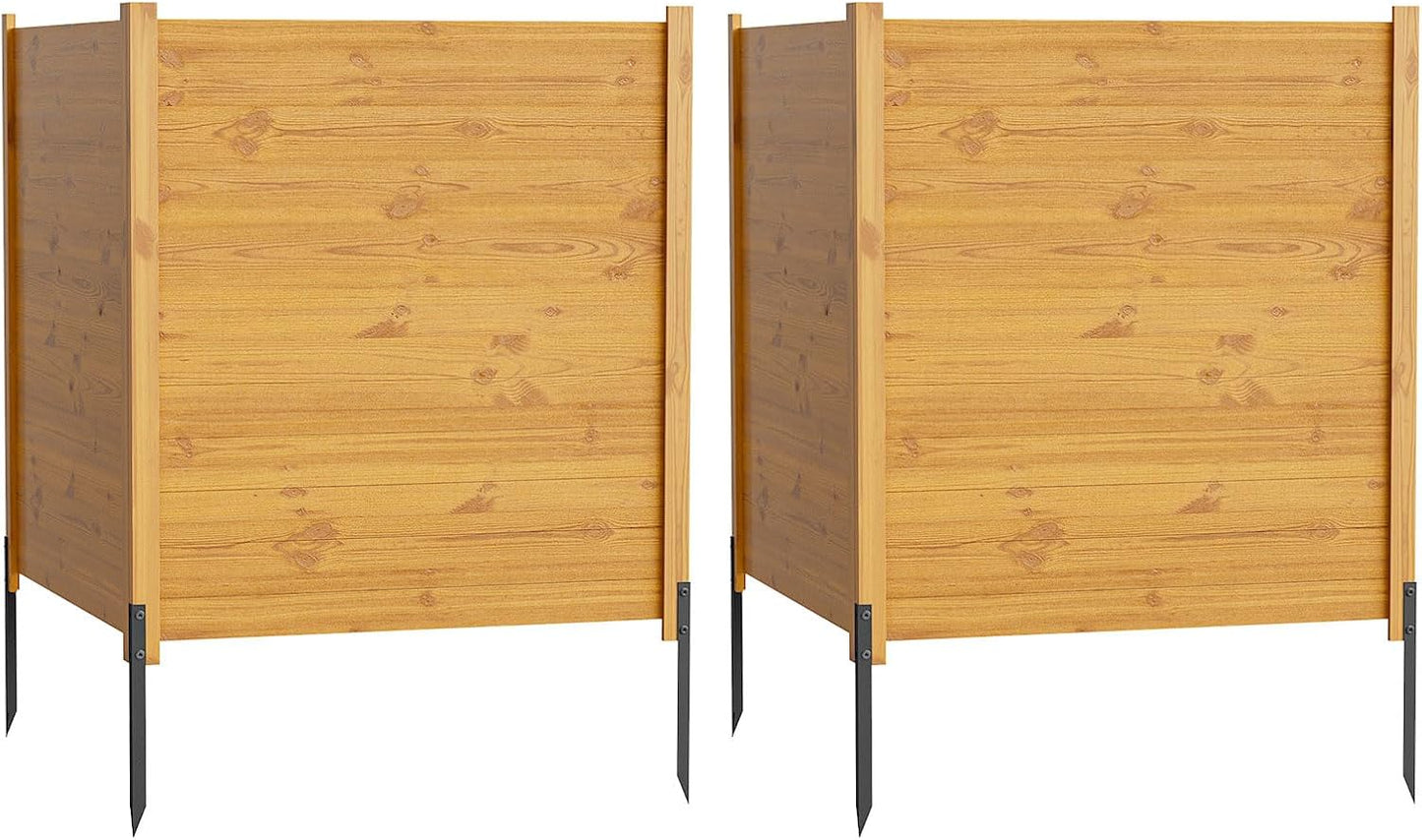 APRILSOUL Privacy Fence Panels | Conceal AC Units & Trash Can