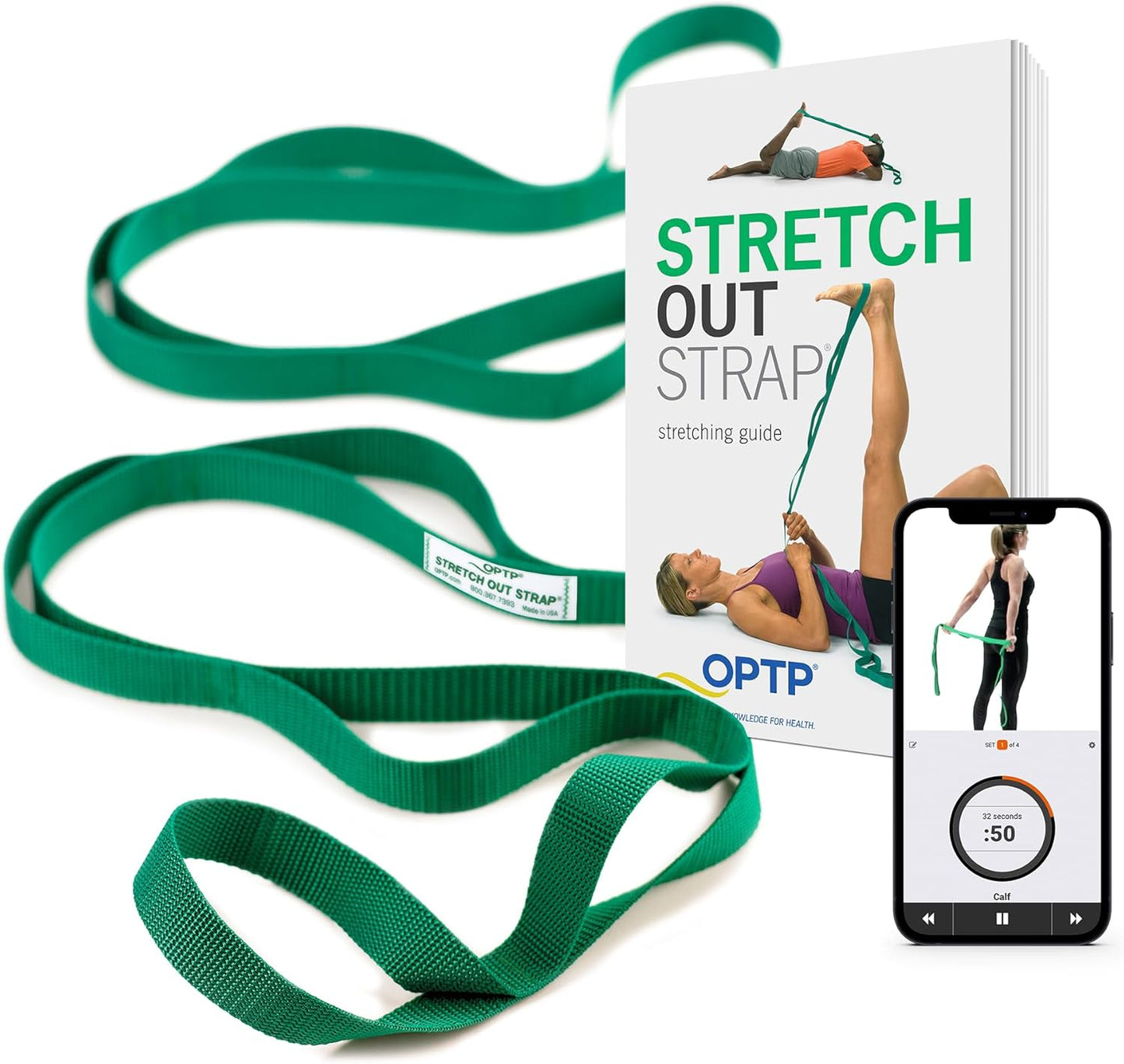 USA-Made OPTP Stretch Out Strap: Ultimate Flexibility!