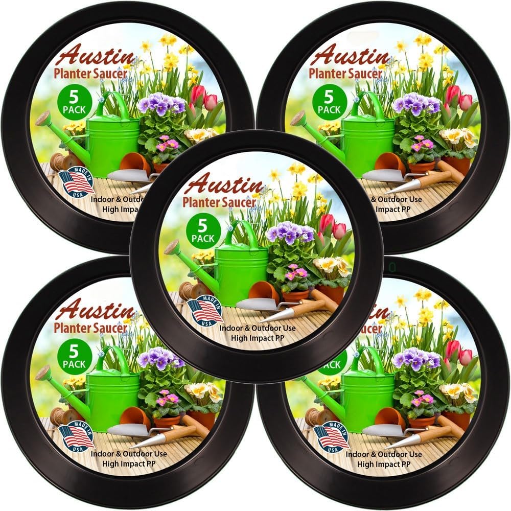16 Inch Plant Saucers for Flower Pots - Eco-Friendly and Durable