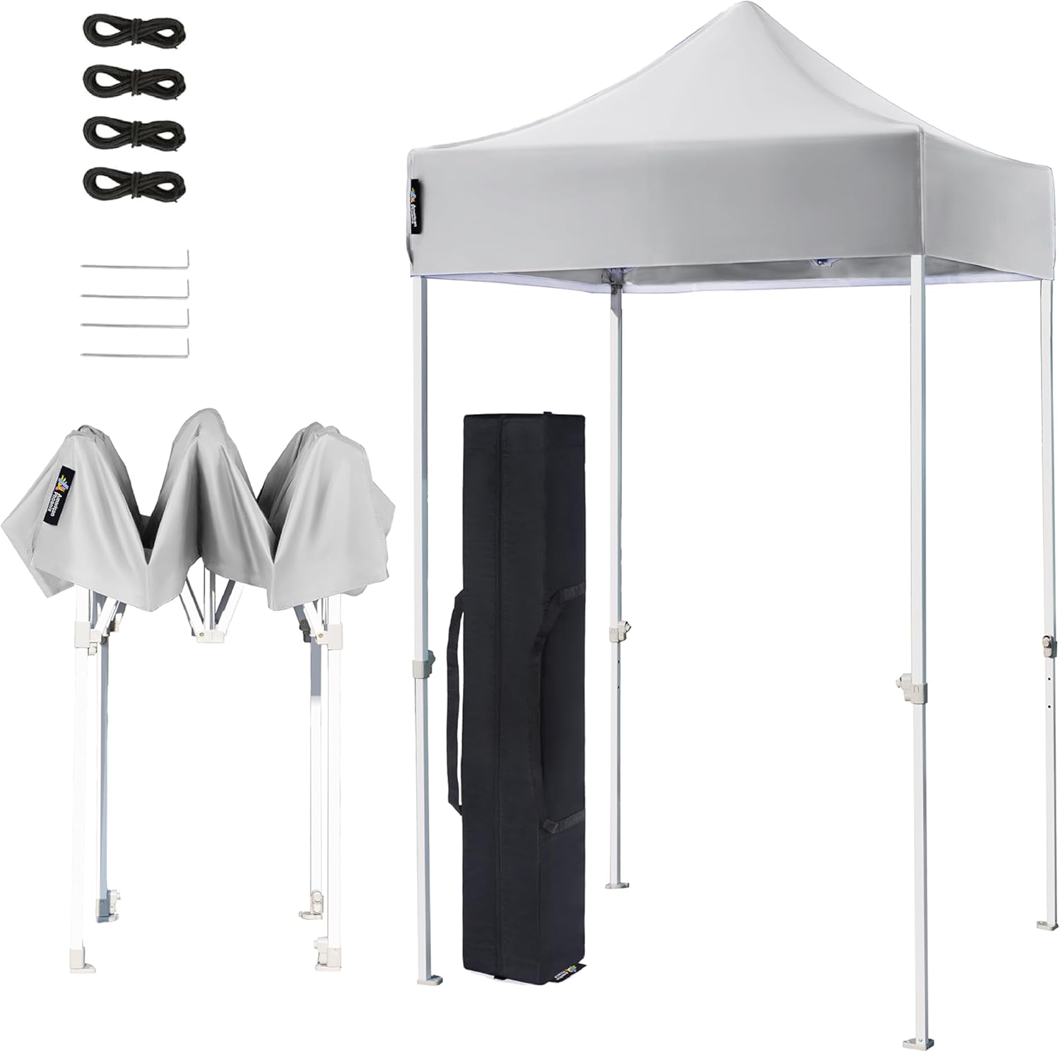 5x5 Pop Up Portable Tent for Outdoor Events and Sun Shelter