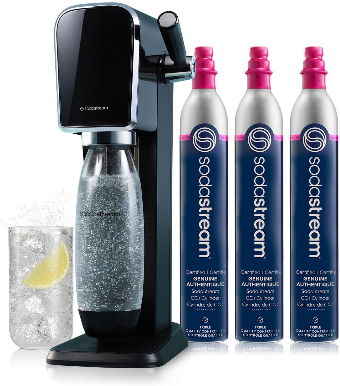 SodaStream Art Sparkling Water Maker Bundle for Home Use