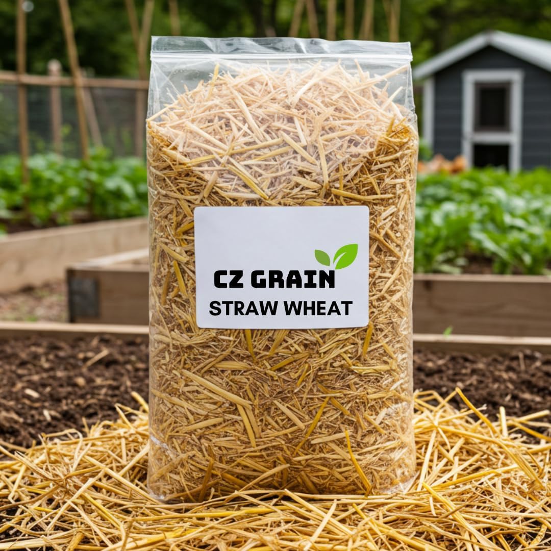 100% Natural Wheat Straw for Animal Bedding and Garden Use