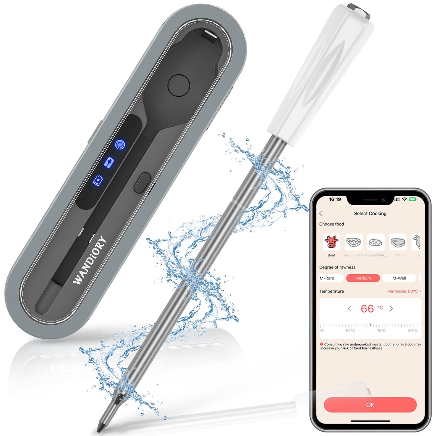 Ultimate Wireless Meat Thermometer - Grill Smarter