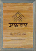 Rustic Wooden Poster Picture Frame 18x24 - Grey Natural Barnwood