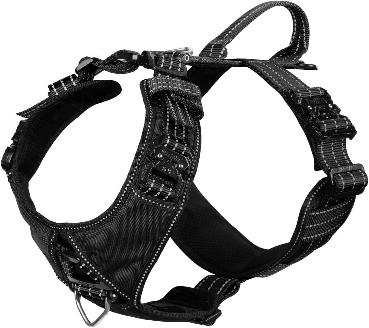 ICEFANG Dog Strap Harness for Large Dogs - No-Pull Design