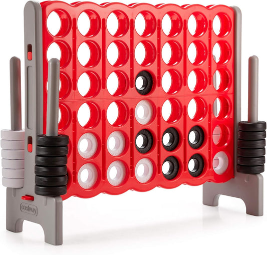 Jumbo 4-to-Score Giant Game Set for Fun Family Gatherings