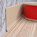 Duzzy Flexible Baseboard Molding Trim 4 in x 60 ft - Peel and Stick