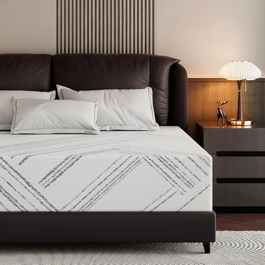 Twin Mattress 10 Inch Cooling Gel Memory Foam for Comfort