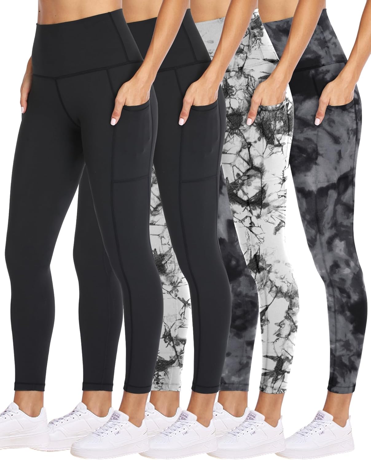 NexiEpoch High Waisted Tummy Control Leggings with Pockets