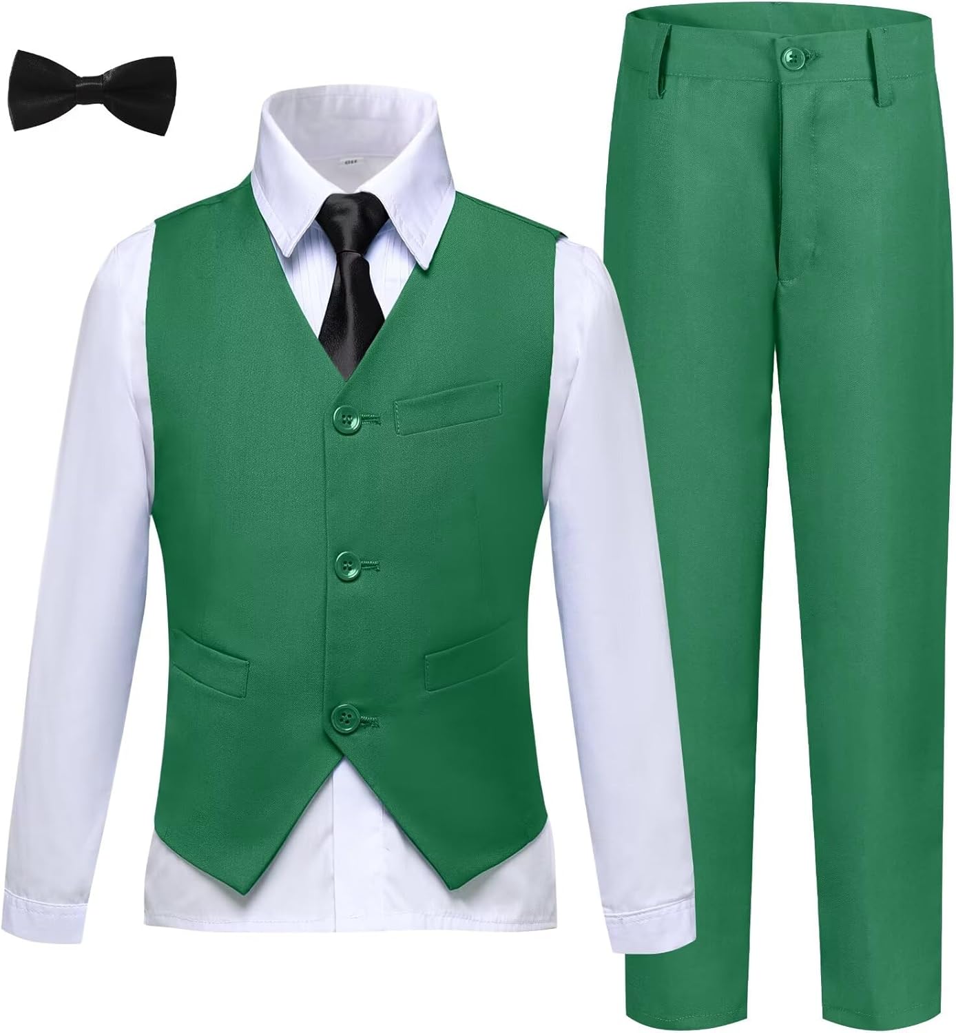 Boys Suits Slim Fit Toddler Tuxedo Set for Weddings and Events