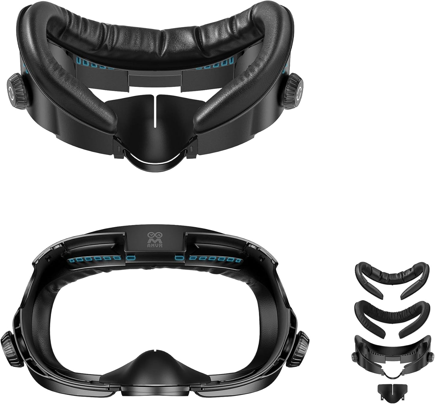 AMVR FC4 Upgraded Face Cover Pad for Meta Quest 3 Accessories
