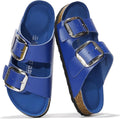 Project Cloud Genuine Leather Flat Sandals for Women (Style R5CT)