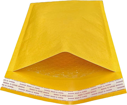 Kraft Bubble Mailers Bulk Padded Self-Seal Envelopes for Shipping